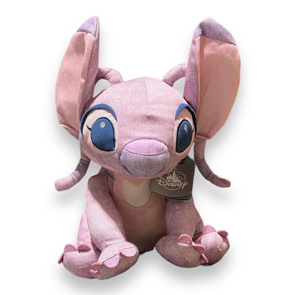 Disney‎ Store ANGEL Pink Plush Alien 13" Medium Lilo & Stitch His Girlfriend NEW